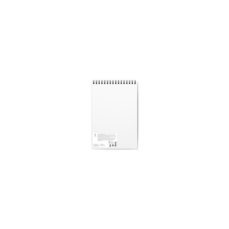 Album spiralé 25% coton 21x29.7 300g 12f grain fin Watercolour Winsor&Newton