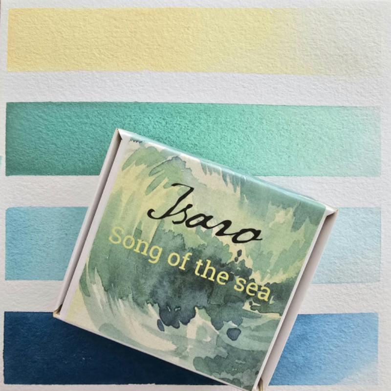 Coffret Song of the sea 4 tubes 7ml aquarelle extra-fine Isaro