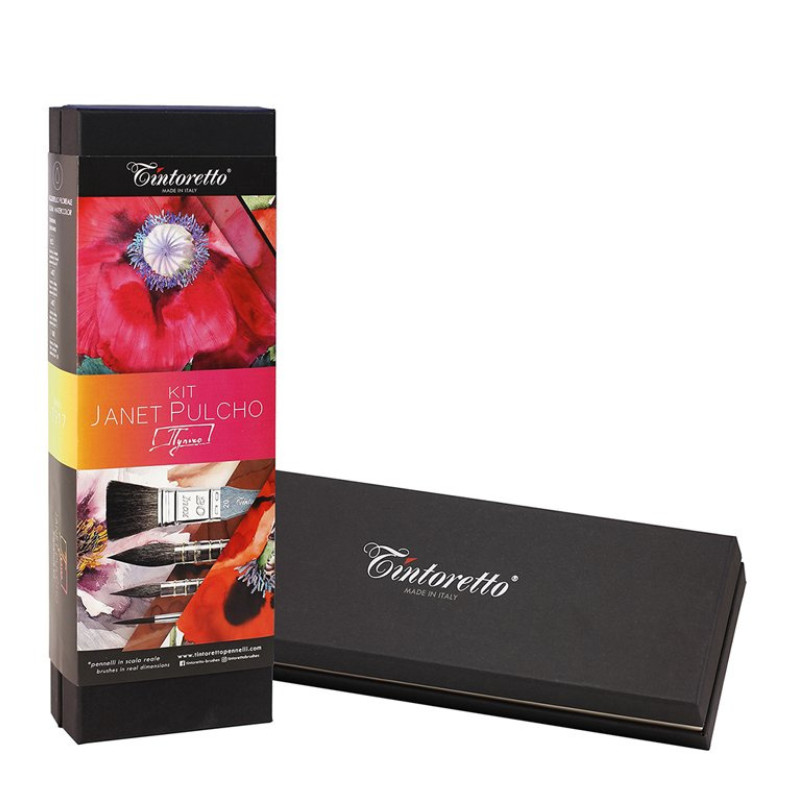 Kit Janet Pulcho de 4 pinceauxTintoretto