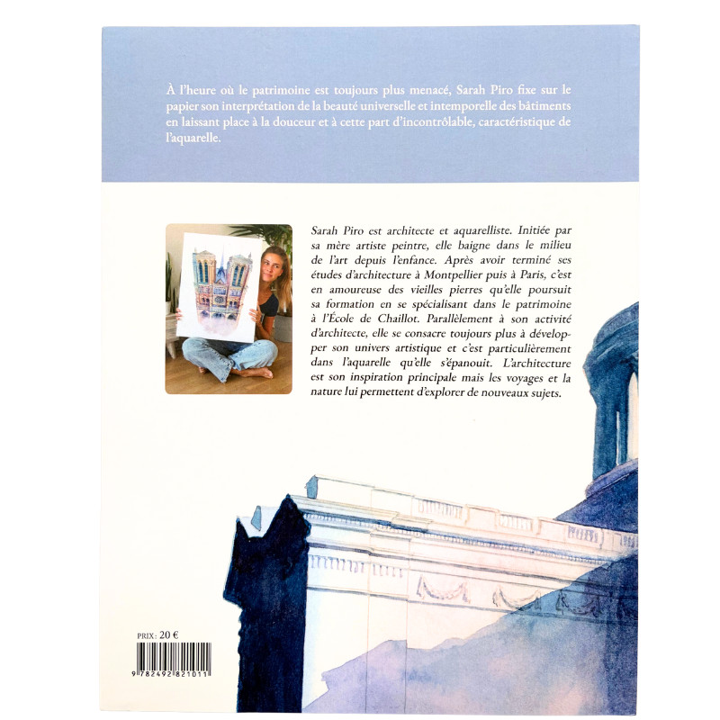 Architecture, patrimoine et aquarelle, Sarah Piro