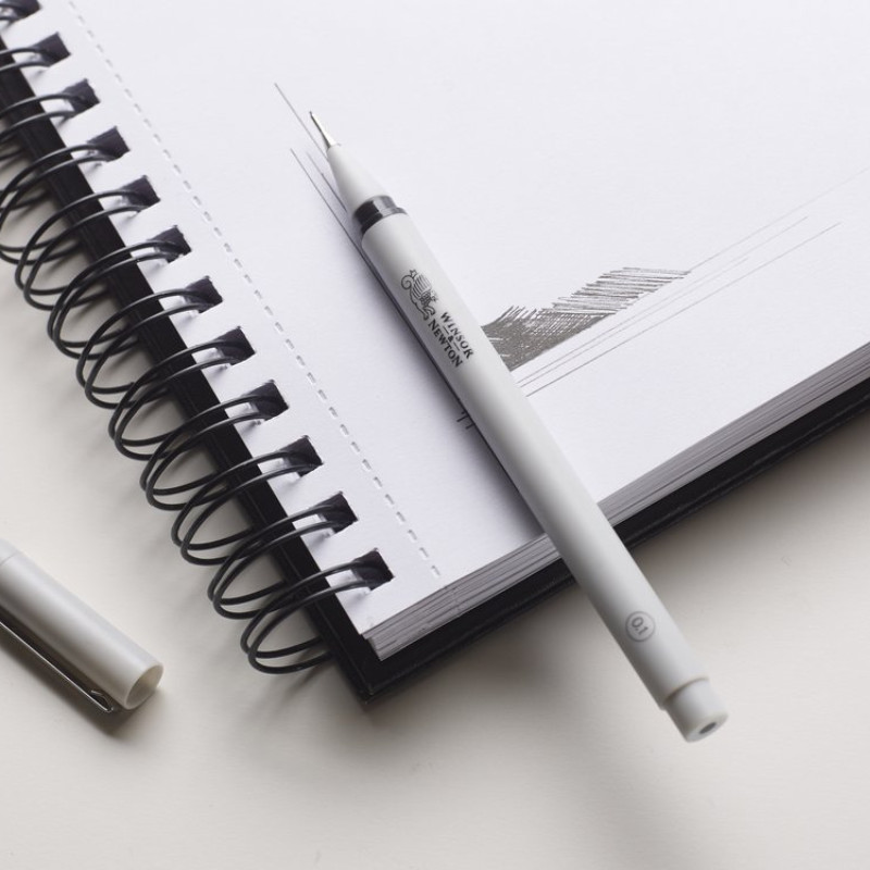 Feutre fineliner noir 0.1 Winsor & Newton