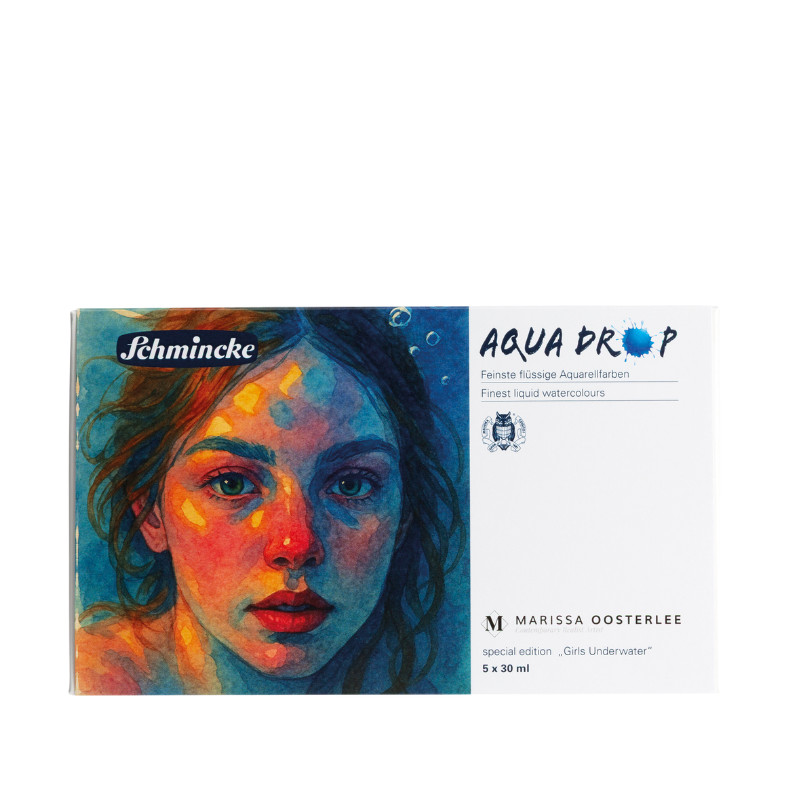 Set Marissa 5 couleurs 30ml Aqua drop Schmincke