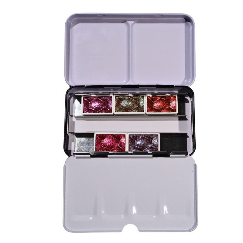 Coffret Royal Shifters 5 godets aquarelles scintillantes Skrim
