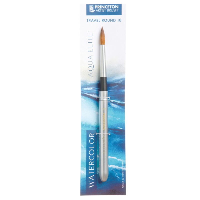 Pinceau de voyage rond Aqua Elite 4850TR Princeton n°10