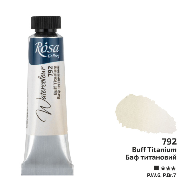 Buff Titane - Aquarelle Tube 10ml Rosa Gallery