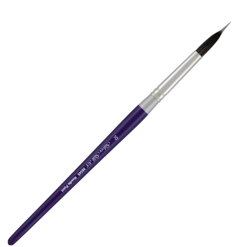 Pinceau aquarelle jupon Silver Silk 88 série 8854S Silver n°10