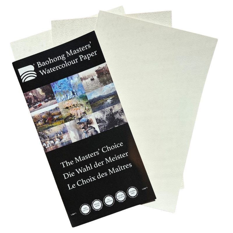 Kit découverte 🎁OFFERT 🎁 Masters Baohong 3 feuilles 19x28cm