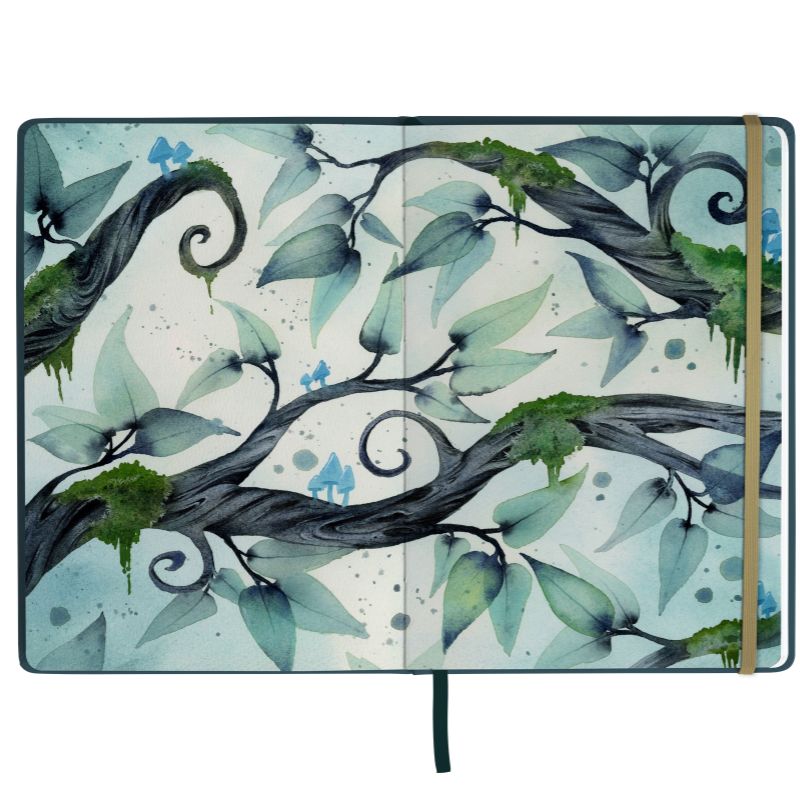 Carnet Aquarelle 100% coton B5 300g 44 pages grain fin Etchr x Jenny Illustrations