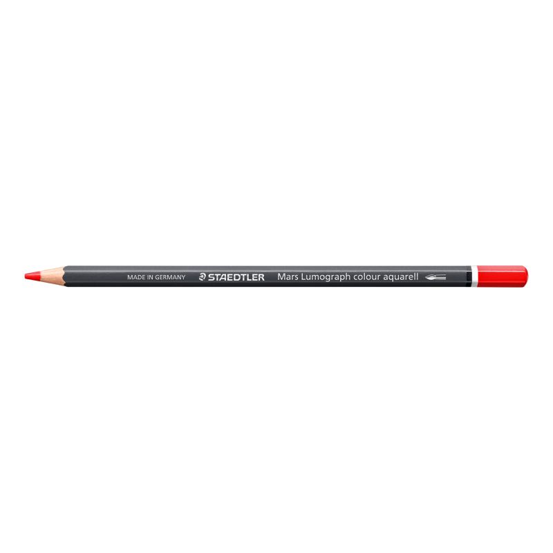 Rouge - Crayon aquarellable Staedtler Artist Mars Lumograph