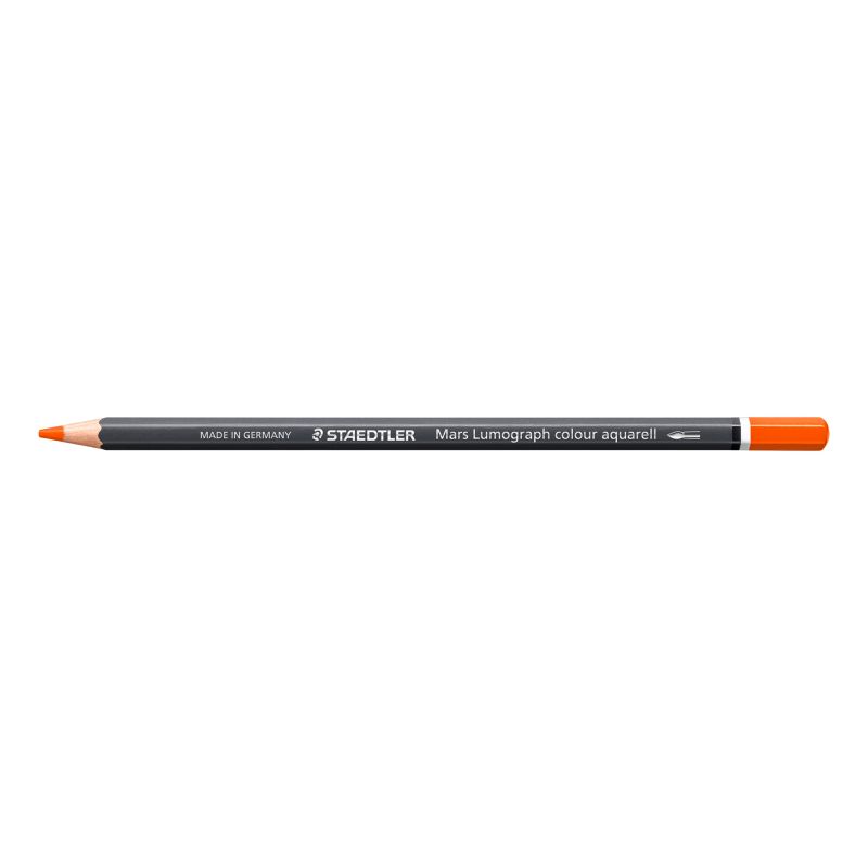 Orange - Crayon aquarellable Staedtler Artist Mars Lumograph