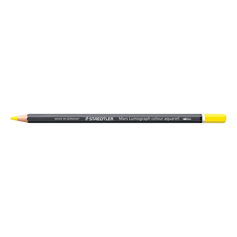 Jaune citron - Crayon aquarellable Staedtler Artist Mars Lumograph