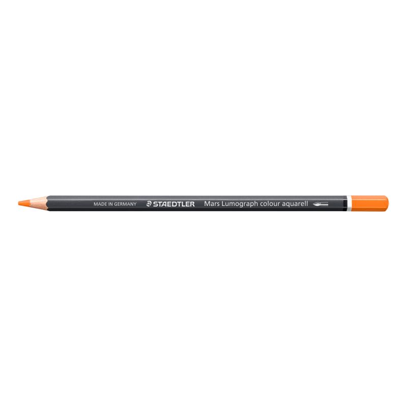 Orange clair - Crayon aquarellable Staedtler Artist Mars Lumograph
