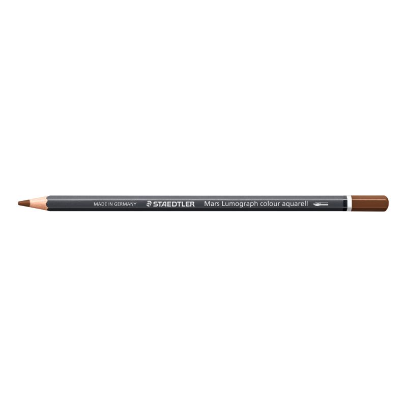 Brun foncé - Crayon aquarellable Staedtler Artist Mars Lumograph