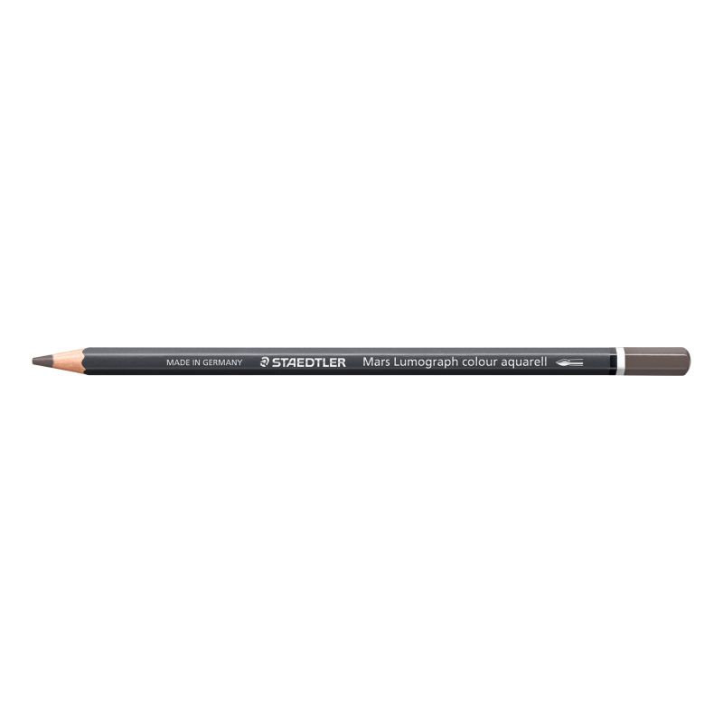 Gris chaud - Crayon aquarellable Staedtler Artist Mars Lumograph