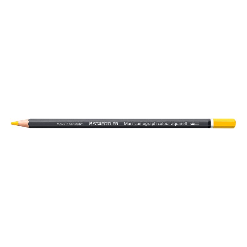 Jaune doré pastel - Crayon aquarellable Staedtler Artist Mars Lumograph