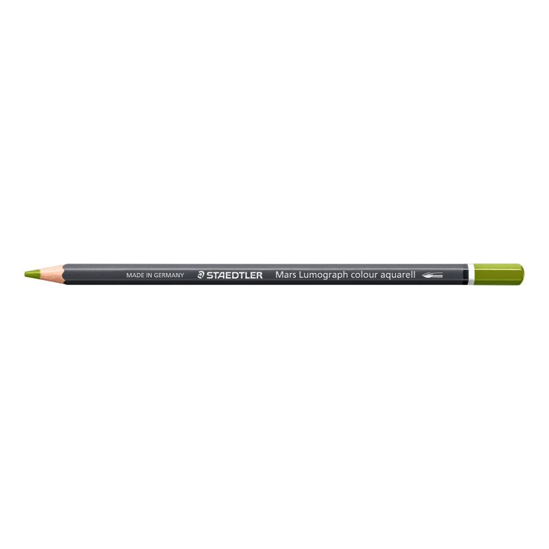 Olive - Crayon aquarellable Staedtler Artist Mars Lumograph