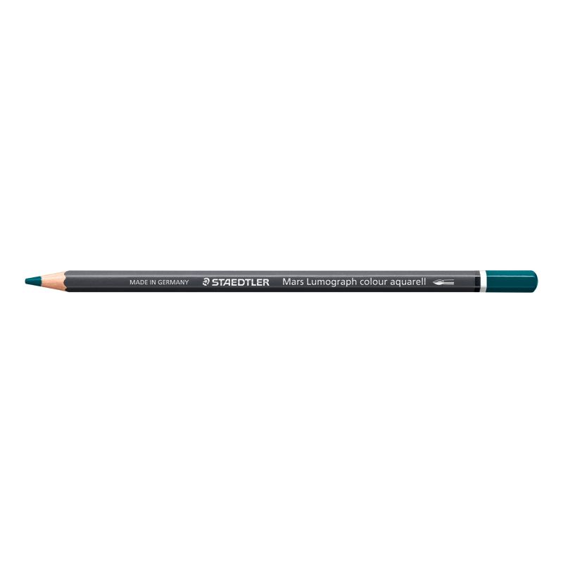 Bleu-vert - Crayon aquarellable Staedtler Artist Mars Lumograph