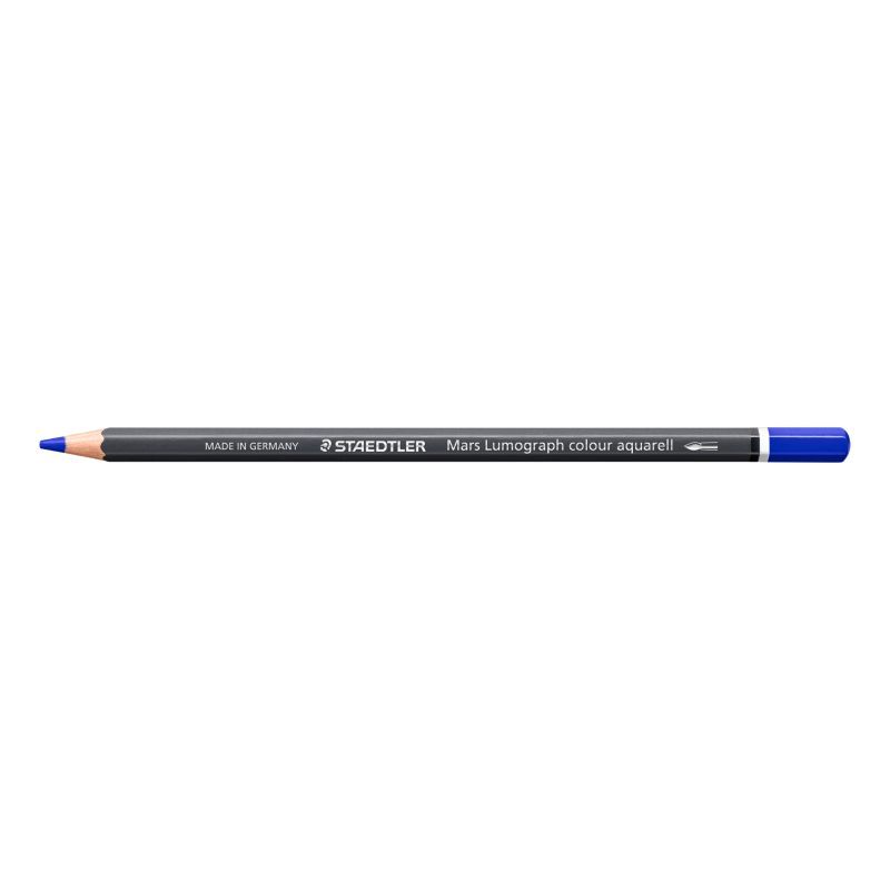 Bleu outremer - Crayon aquarellable Staedtler Artist Mars Lumograph