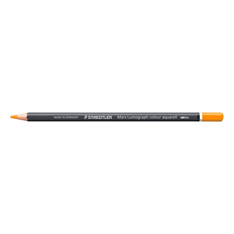 Orange vif - Crayon aquarellable Staedtler Artist Mars Lumograph