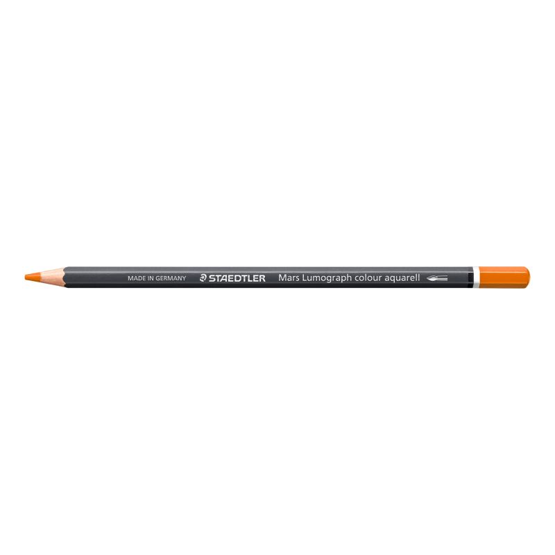 Orange jaune foncé - Crayon aquarellable Staedtler Artist Mars Lumograph