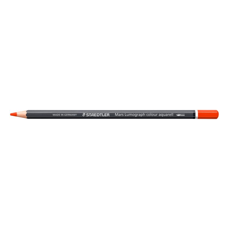 Orange chaud - Crayon aquarellable Staedtler Artist Mars Lumograph