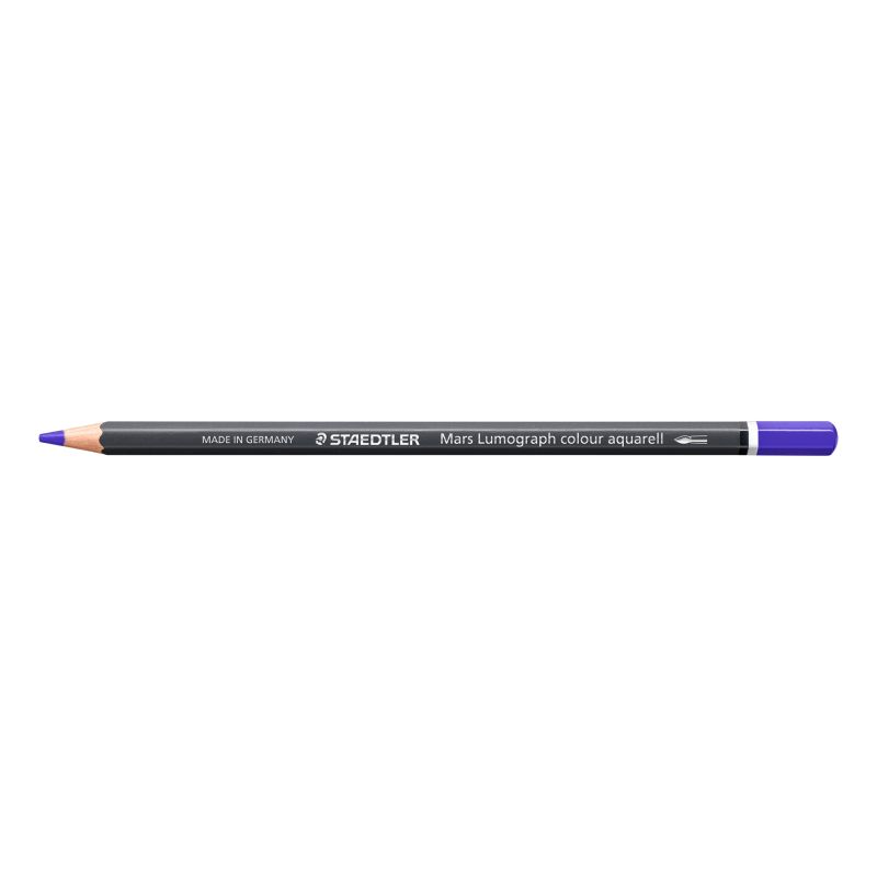 Violet bleu pastel - Crayon aquarellable Staedtler Artist Mars Lumograph