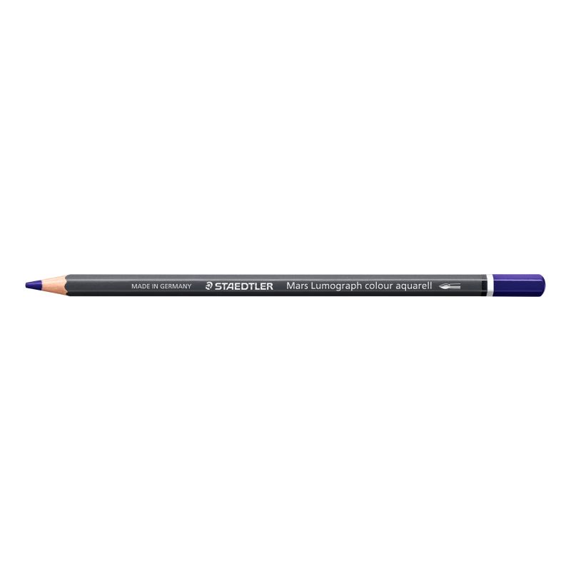 Violet bleu foncé - Crayon aquarellable Staedtler Artist Mars Lumograph