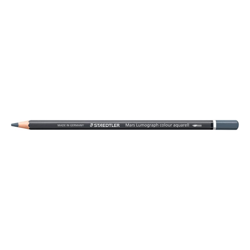 Gris froid foncé - Crayon aquarellable Staedtler Artist Mars Lumograph