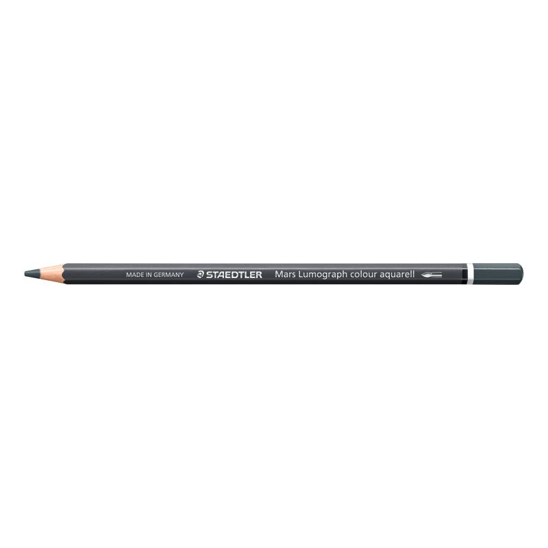 Anthracite - Crayon aquarellable Staedtler Artist Mars Lumograph