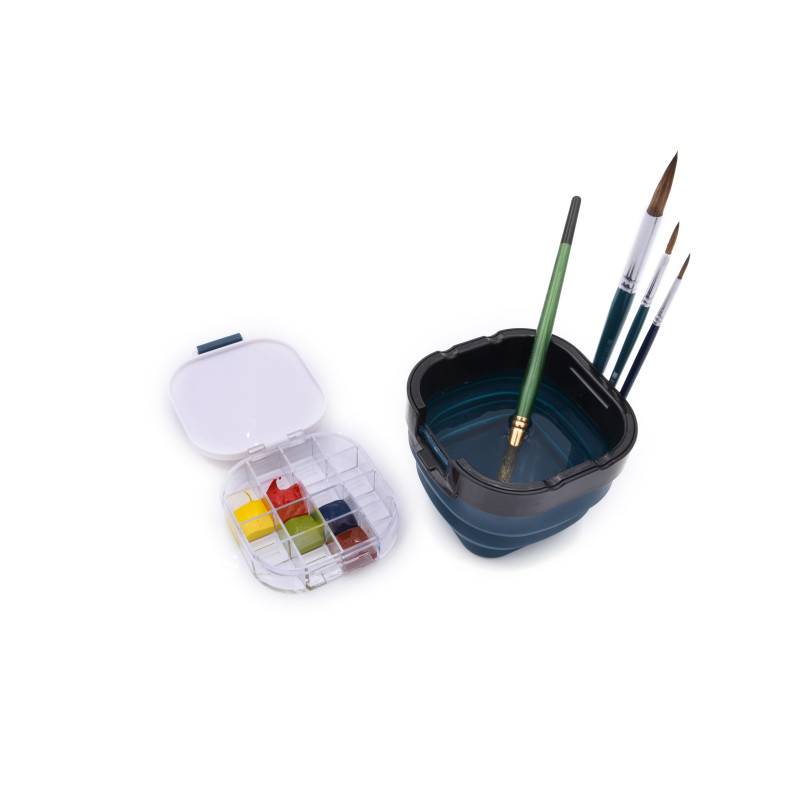 Station aquarelle nomade Art&Go
