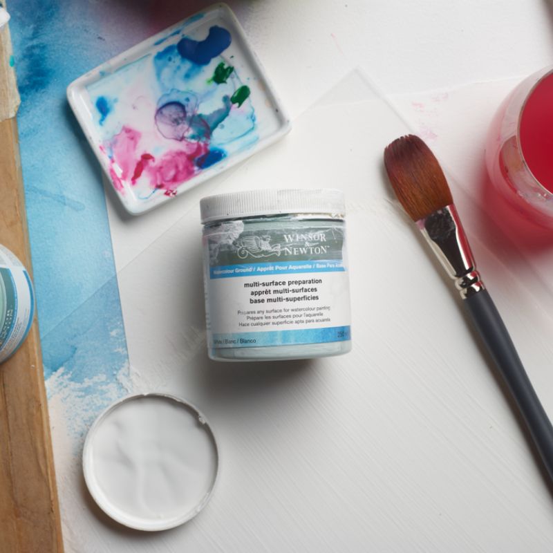 Apprêt multi-surfaces pour aquarelle blanc 250 ml Winsor & Newton