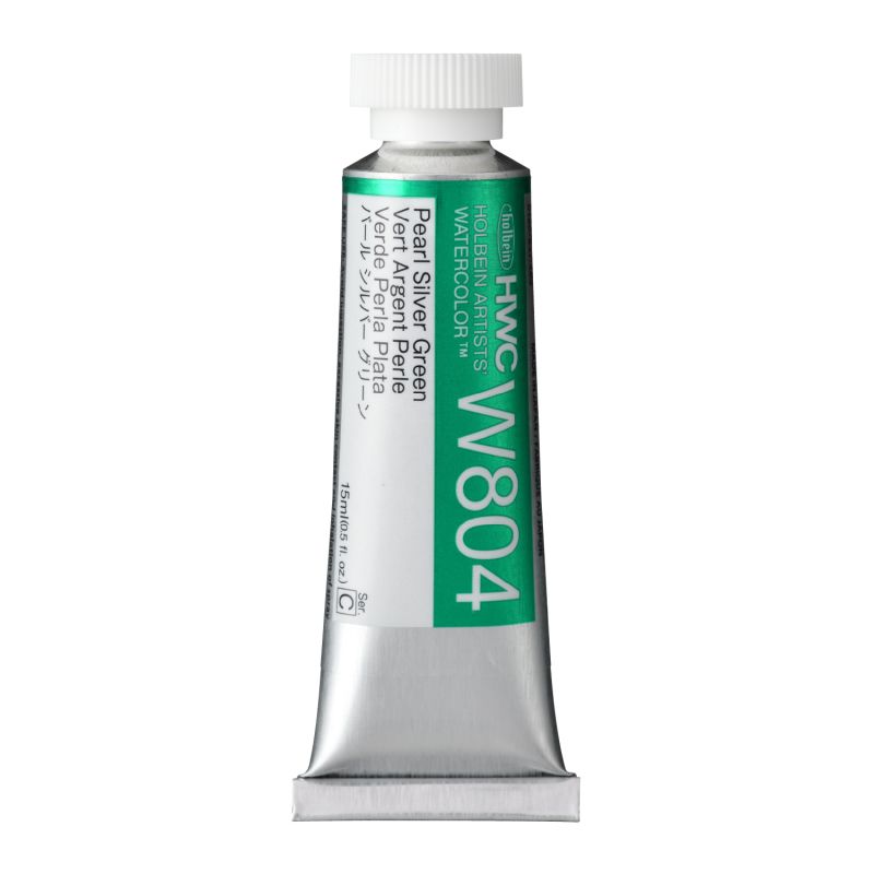 Vert argent perle - Aquarelle Tube 15ml Holbein Artists'