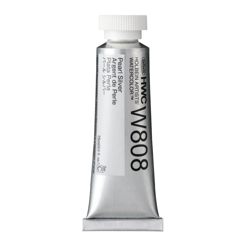 Argent perle - Aquarelle Tube 15ml Holbein Artists'