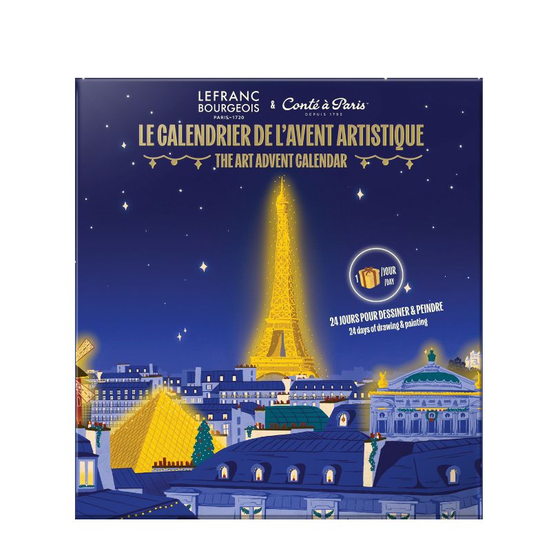 Calendrier de l'Avent artistique 2026 Lefranc Bourgeois