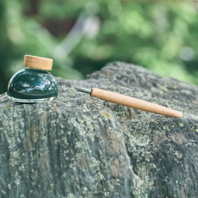 Porte plume mini naturel Kakimori