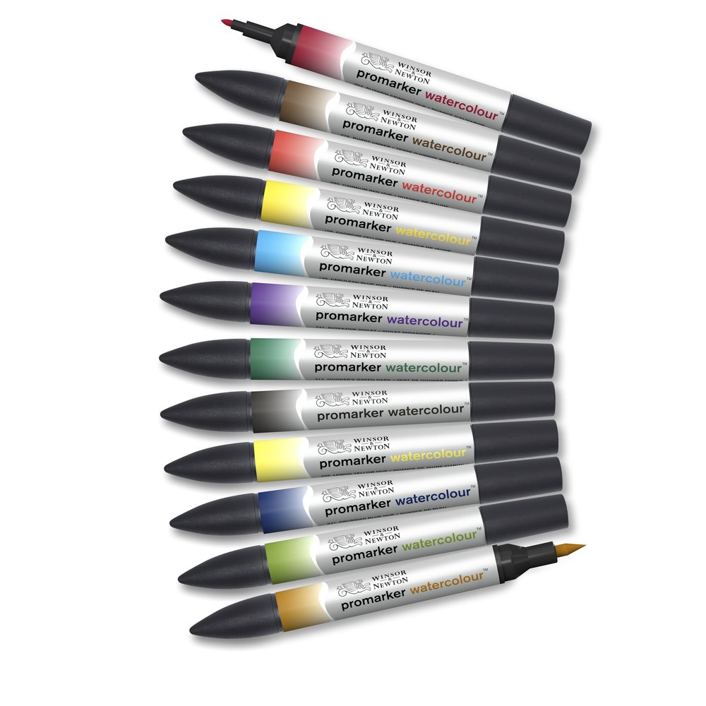 Gamme de Promarker Aquarelle Winsor & Newton