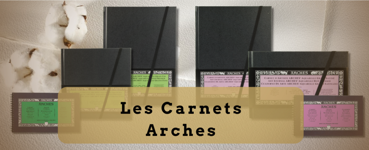 Carnet aquarelle Arches : le guide pour bien choisir vos Carnets d’Artiste