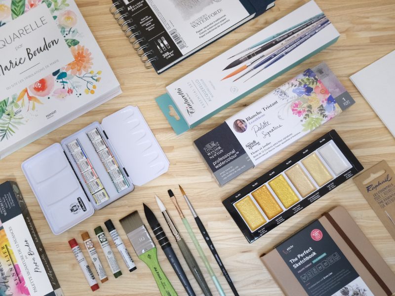 Nos engagements Aquarelle et Pinceaux
