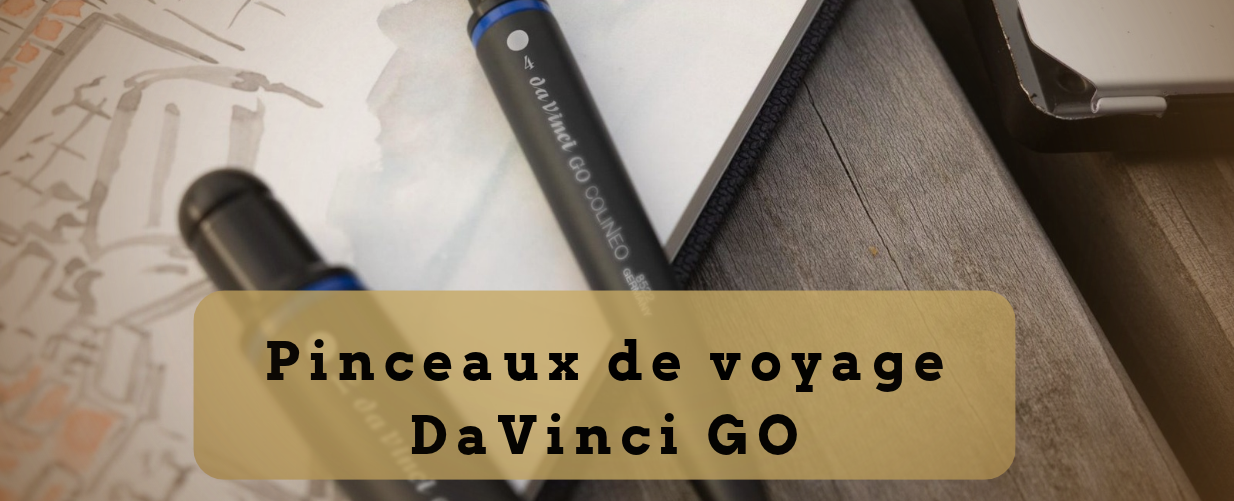 Pinceaux de voyage Da Vinci GO