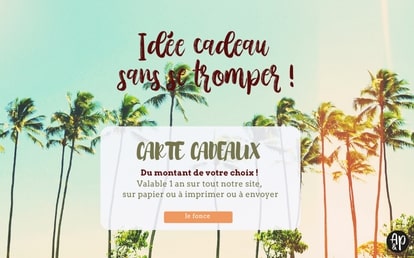 La carte cadeaux !!