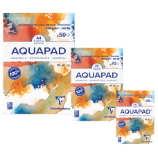 Papier aquarelle Aquapad