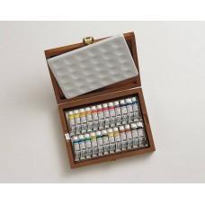 Coffrets aquarelle bois avec tubes