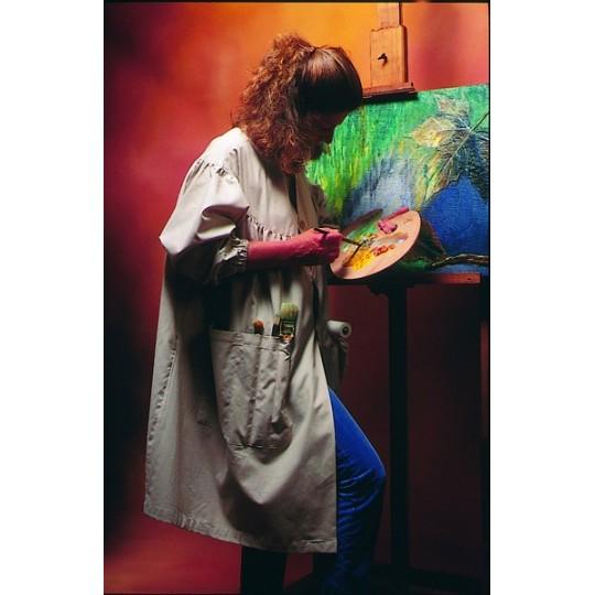 Blouse de peinture Corot beige modèle Femme