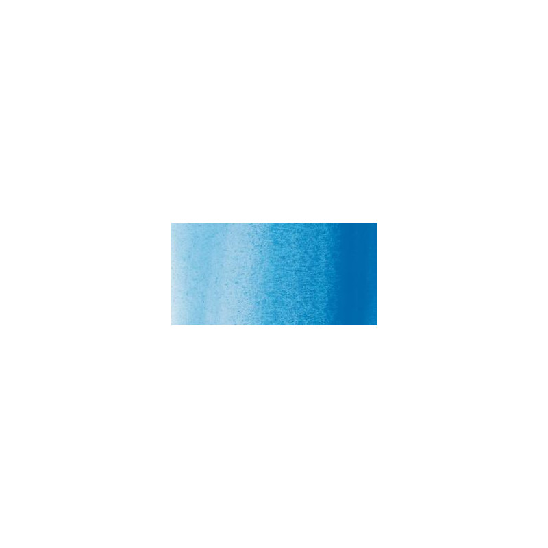 Bleu céruléum nuance rouge - Aquarelle Godet entier Sennelier