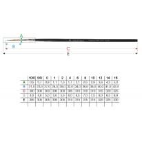 Brosse série 1203 Da Vinci n°10/0