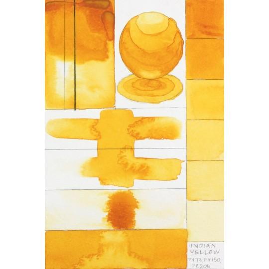 Jaune d'Inde  Aquarelle Tube 11ml QoR