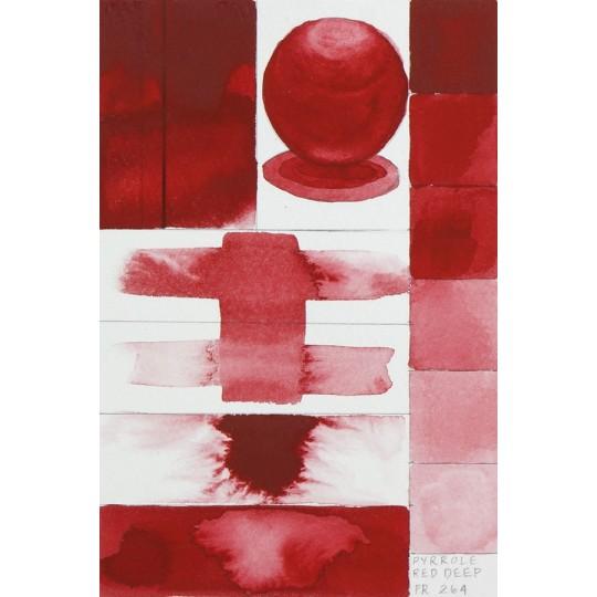 Rouge Pyrrole foncé  Aquarelle Tube 11ml QoR