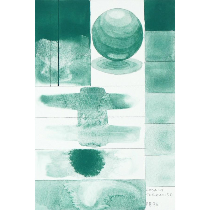 Turquoise de Cobalt  Aquarelle Tube 11ml QoR