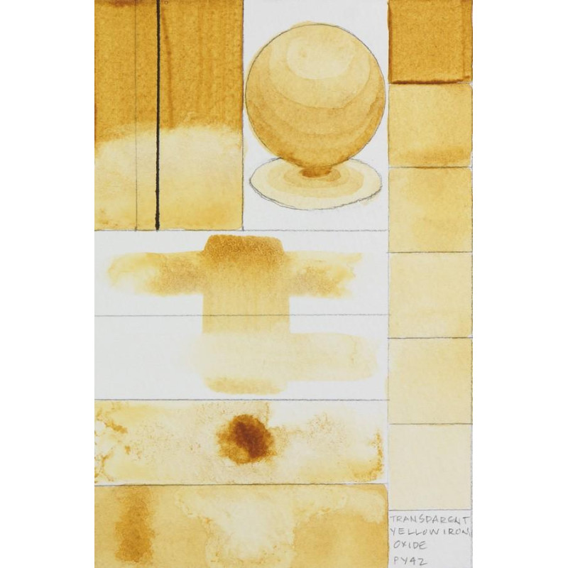 Oxyde jaune transparent  Aquarelle Tube 11ml QoR