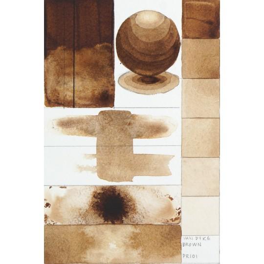 Brun Van Dyck  Aquarelle Tube 11ml QoR